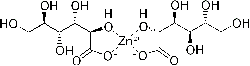 Zinc Gluconate Chemical Structure